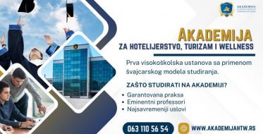 Upisana prva generacija studenata na Akademiju za hotelijerstvo, turizam i wellness, organizovanoj po uzoru na najbolje švajcarske fakultete